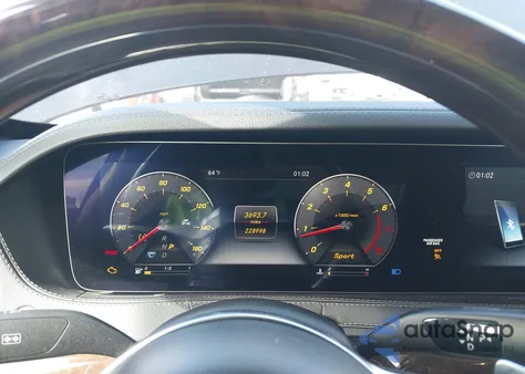 2019 Mercedes-Benz S 450 z USA, uszkodzony, nr VIN WDDUG6GB9KA474734